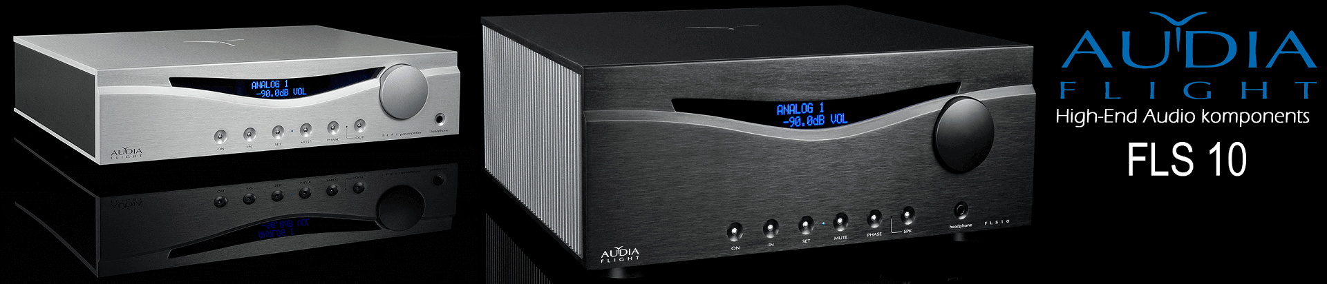 Audia Flight audiophile sztereó highend erősítők cd lejátszók