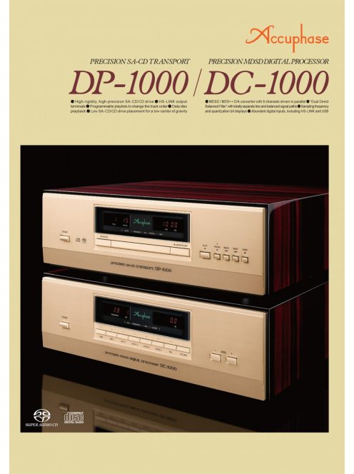 Accuphase DC-1000 referencia MDSD DAC konverter