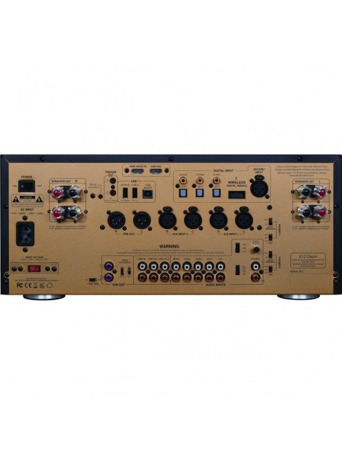 Advance Acoustic Paris A12 Classic hibrid  integrált sztereó erősítő digitális bemenetekkel