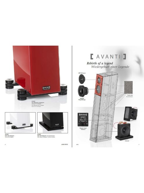 Audio Physic AVANTI 35 audiophile álló hangsugárzó