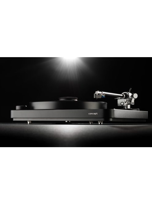 Clearaudio Concept lemezjátszó Concept MC hangszedővel és Concept hangkarral - fekete