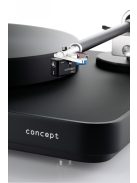 Clearaudio Concept lemezjátszó Concept MC hangszedővel és Concept hangkarral - fekete