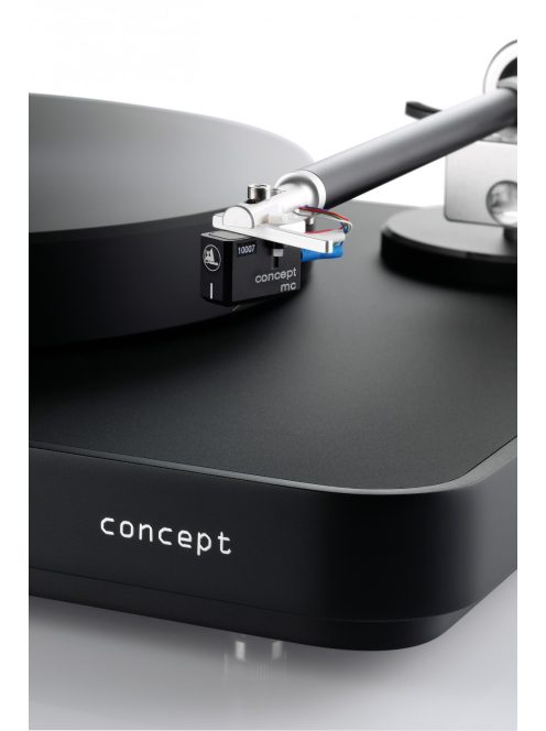 Clearaudio Concept lemezjátszó Concept MC hangszedővel és Concept hangkarral - fekete