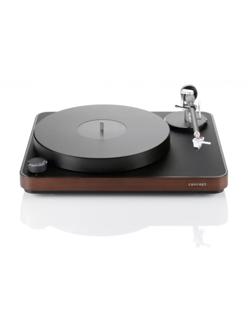 Clearaudio Concept lemezjátszó Concept MM hangszedővel és Concept hangkarral - dark wood