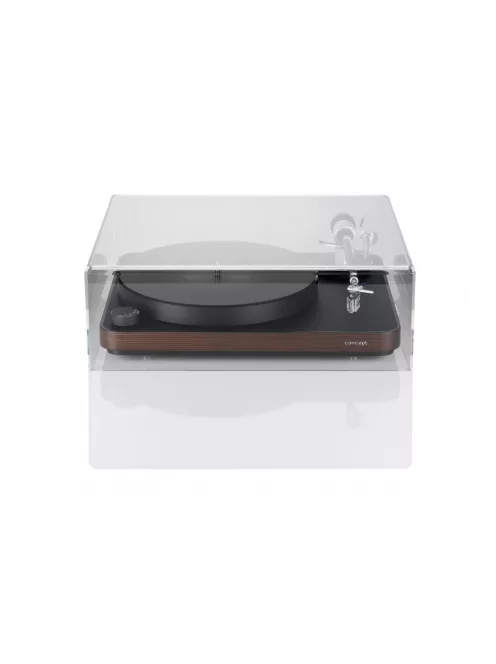 Clearaudio Concept lemezjátszó Concept MM hangszedővel és Concept hangkarral - dark wood