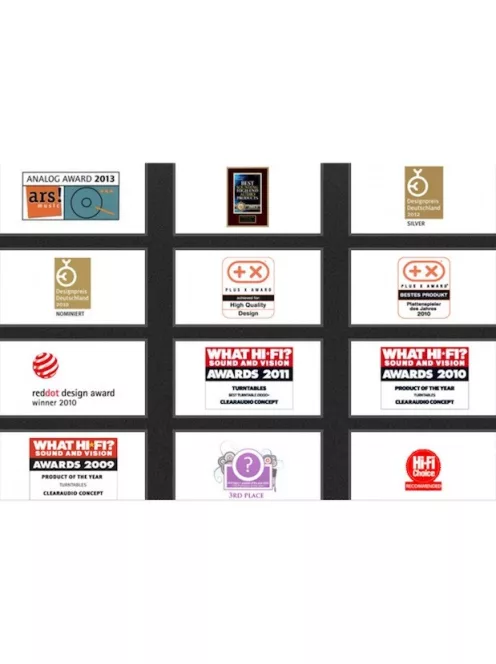 Clearaudio Concept lemezjátszó Concept MC hangszedővel és Concept hangkarral - wood