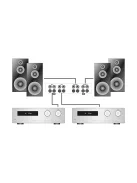 Dynavox Amp-S PRO hangfal / erősítő átkapcsoló - fekete