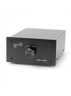   Dynavox Amp-S MK II hangfal / erősítő átkapcsoló - fekete