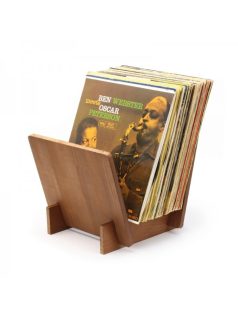   Dynavox ST40 207674 vinil lemez tartó konzol 40db lemez tárolására igényes fa kivitelben Világos barna