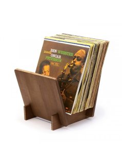   Dynavox ST40 207853 vinil lemez tartó konzol 40db lemez tárolására igényes fa kivitelben Közép barna