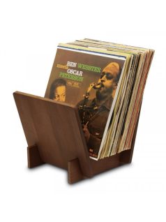   Dynavox ST40 207698 vinil lemez tartó konzol 40db lemez tárolására igényes fa kivitelben Sötét barna