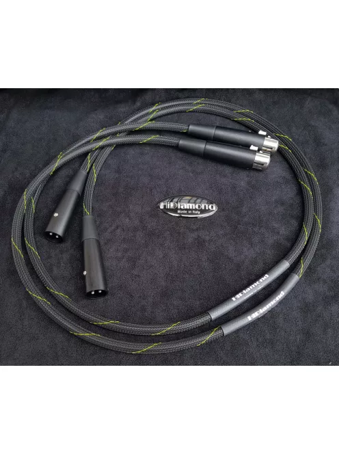 HiDiamond DIAMOND 0 audiophile XLR-XLR összekötő kábel 1,5m