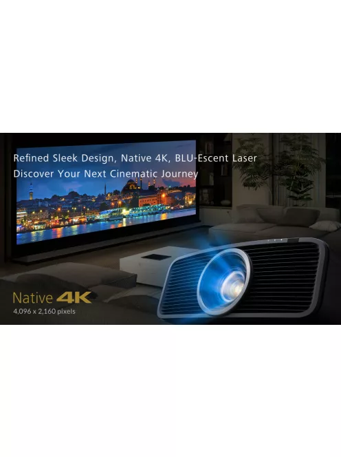 JVC LX-N30 4K e-shift HDR10,  high-end DLP házimozi vetítő