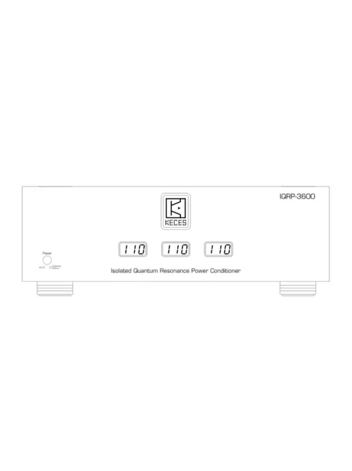 KECES Audio IQRP-3600 szimmetrikus hálózati leválasztó, táp kondicionáló