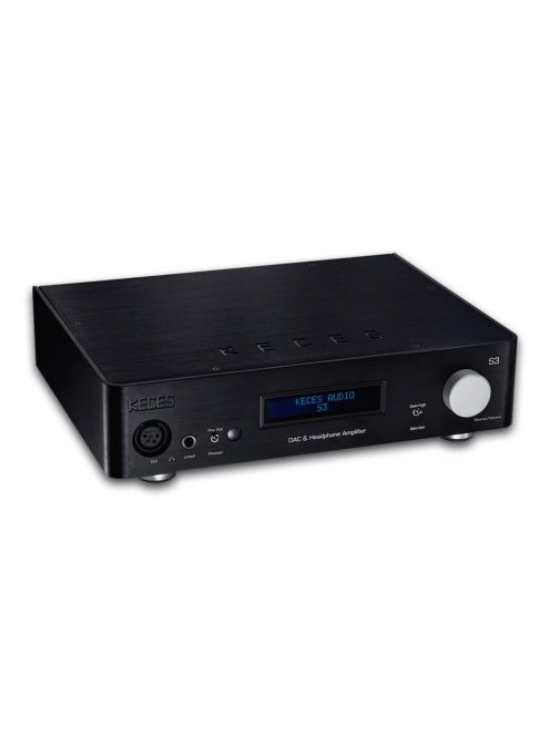 KECES Audio S3 Audiophile előerősítő, fejhallgató előerősítő + DAC