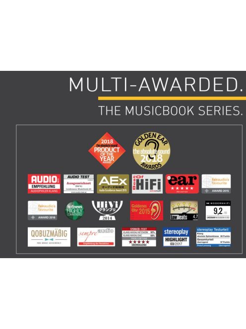 Lindemann Musicbook:SOURCE II DSD High-End Referencia hálózatos zene lejátszó