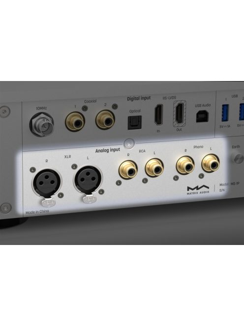 Matrix Audio MS-1 PS2 referencia High-end hálózati audio zenelejátszó + előerősítő