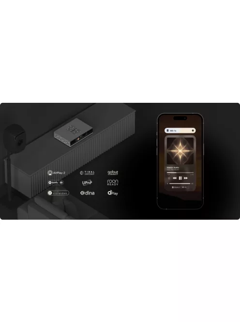 Matrix Audio MS-1C High-end hálózatos zenelejátszó streamer és DAC