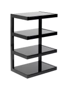 NorStone ESSE Hi-Fi állvány Fekete / fekete üveg