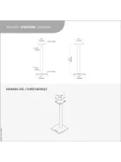 NorStone Epur hangsugárzó állvány