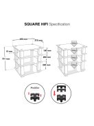 NorStone Square Hi-Fi állvány