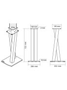 NorStone WALK STAND hangfal állvány