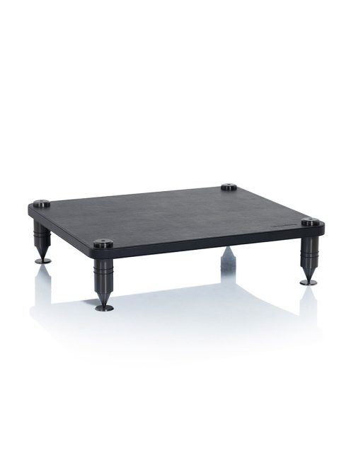 NorStone Como 1 audiofil készüléktartó állvány - fekete bőr