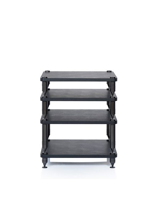 NorStone Como 2 audiofil készüléktartó állvány - fekete bőr