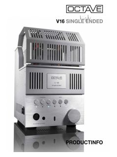 Octave Audio V16 Referencia fejhallgató erősítő