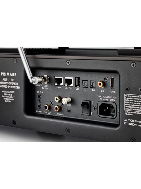 Primare Allt-i-Ett vezeték nélküli all-in-one-hangrendszer