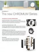 Quadral CHROMIUM STYLE 35 Audiophile állványos hangsugárzó - fehér