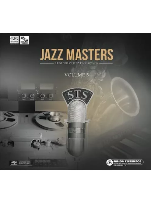 STS Jazz masters vol. 5 audiophile CD lemez