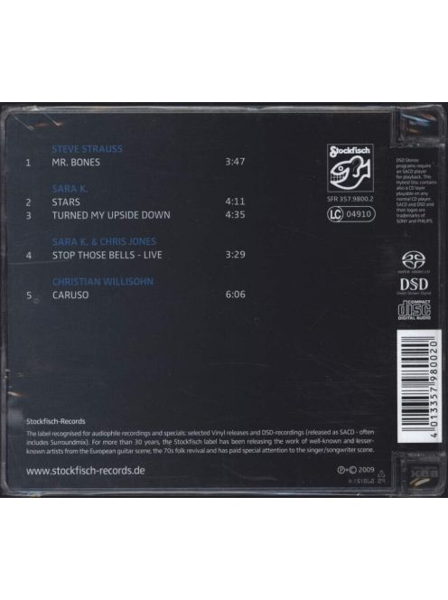 Stockfisch Records - Sennheiser HD800 - Crafted for perfection CD / SACD