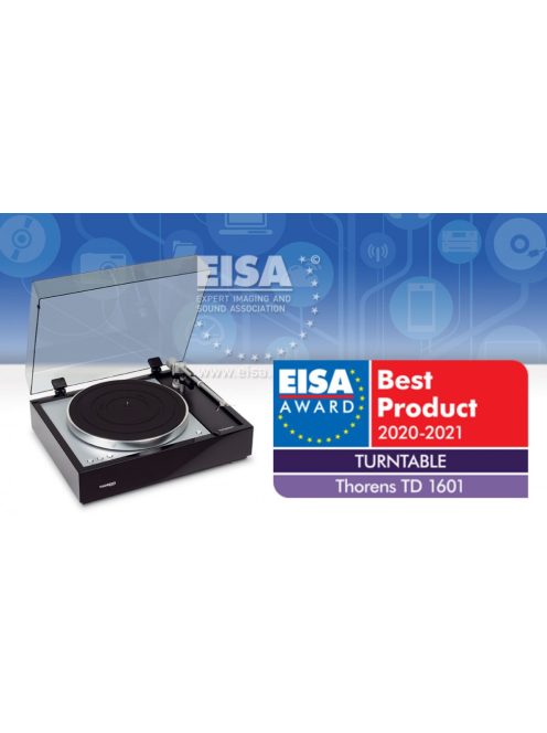 Thorens TD 1601 High-end analóg lemezjátszó - Fekete