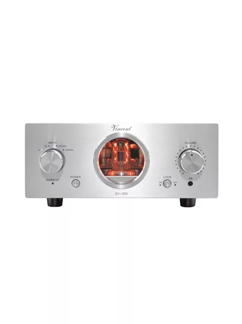 Vincent Audio SV-200 félvezetős hibrid integrált sztereó erősítő + DAC fekete