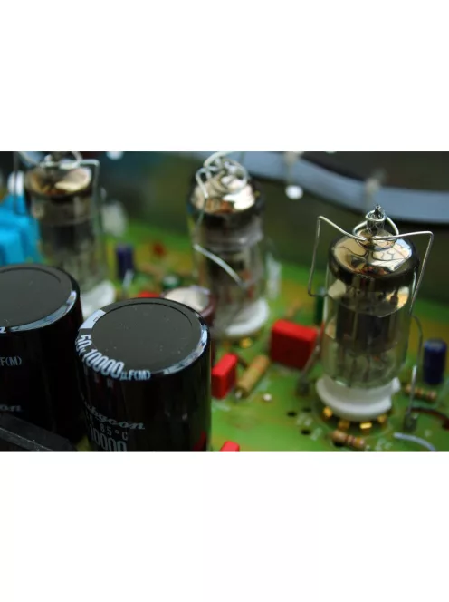 Vincent Audio SV-500 Audiophile elektroncsöves - félvezetős hibrid integrált sztereó erősítő + DAC - fekete