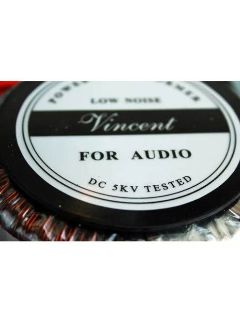 Vincent Audio SV-500 Audiophile elektroncsöves - félvezetős hibrid integrált sztereó erősítő + DAC - fekete