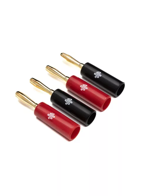 Argon Audio Banana aranyozott banándugó, csavaros kivitel