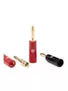 Argon Audio Banana aranyozott banándugó, csavaros kivitel