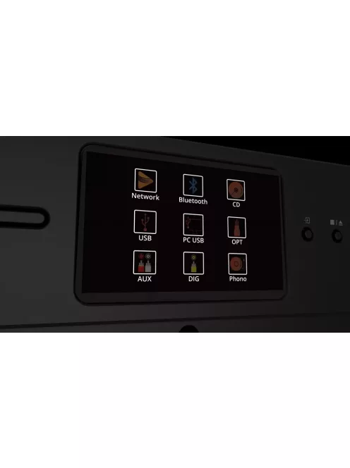 Audiolab Omnia all-in one hálózatos sztereó integrált erősítő CD lejátszóval - ezüst