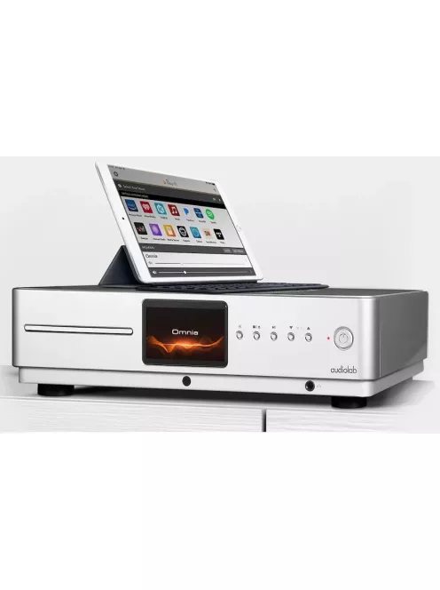 Audiolab Omnia all-in one hálózatos sztereó integrált erősítő CD lejátszóval - ezüst