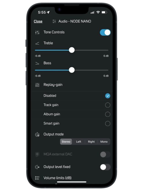 Bluesound NODE NANO hálózati zenelejátszó streamer