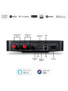 Bluesound POWER NODE EDGE hálózati zenelejátszó és erősítő streamer - fekete