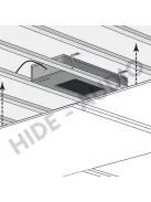 Dali BOX PHANTOM H-50 beépítő doboz