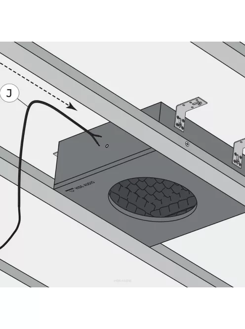 Dali BOX PHANTOM H-50 SHORT beépítő doboz hangszóróval szettben