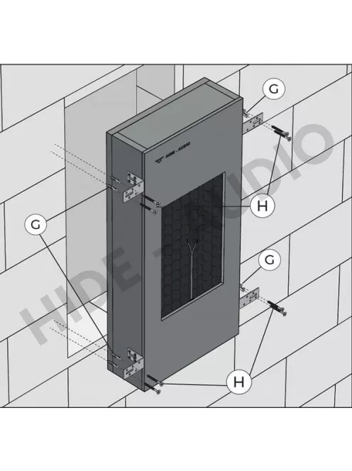 Dali BOX PHANTOM H-50 SHORT beépítő doboz