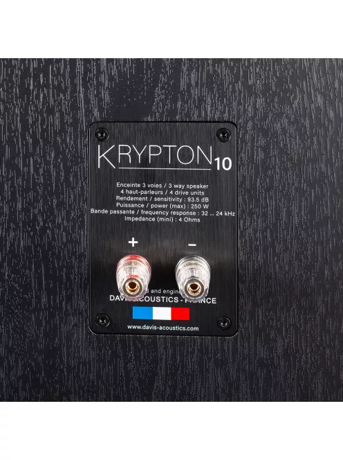 Davis Acoustics KRYPTON 10 álló hangsugárzó - fekete