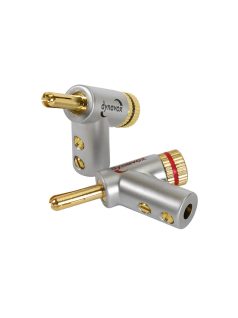 Dynavox 207528 aranyozott banándugó szett (4db)