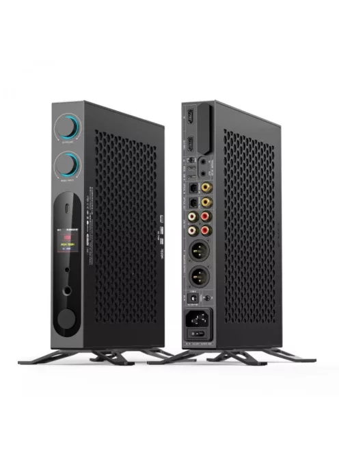 FiiO K19 prémium stúdió minőségű asztali fejhallgató erősítő és DAC fekete