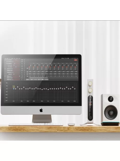 FiiO K19 prémium stúdió minőségű asztali fejhallgató erősítő és DAC fekete